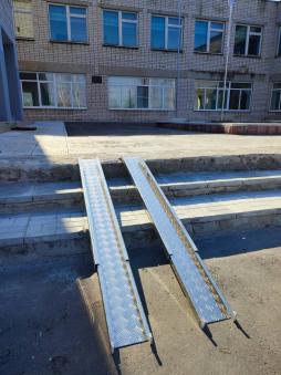 Переносной разборный пандус