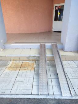 Переносной разборный пандус